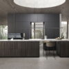 LEICHT Kuechen LEICHT Bahia Designkueche Holz dunkel elegant