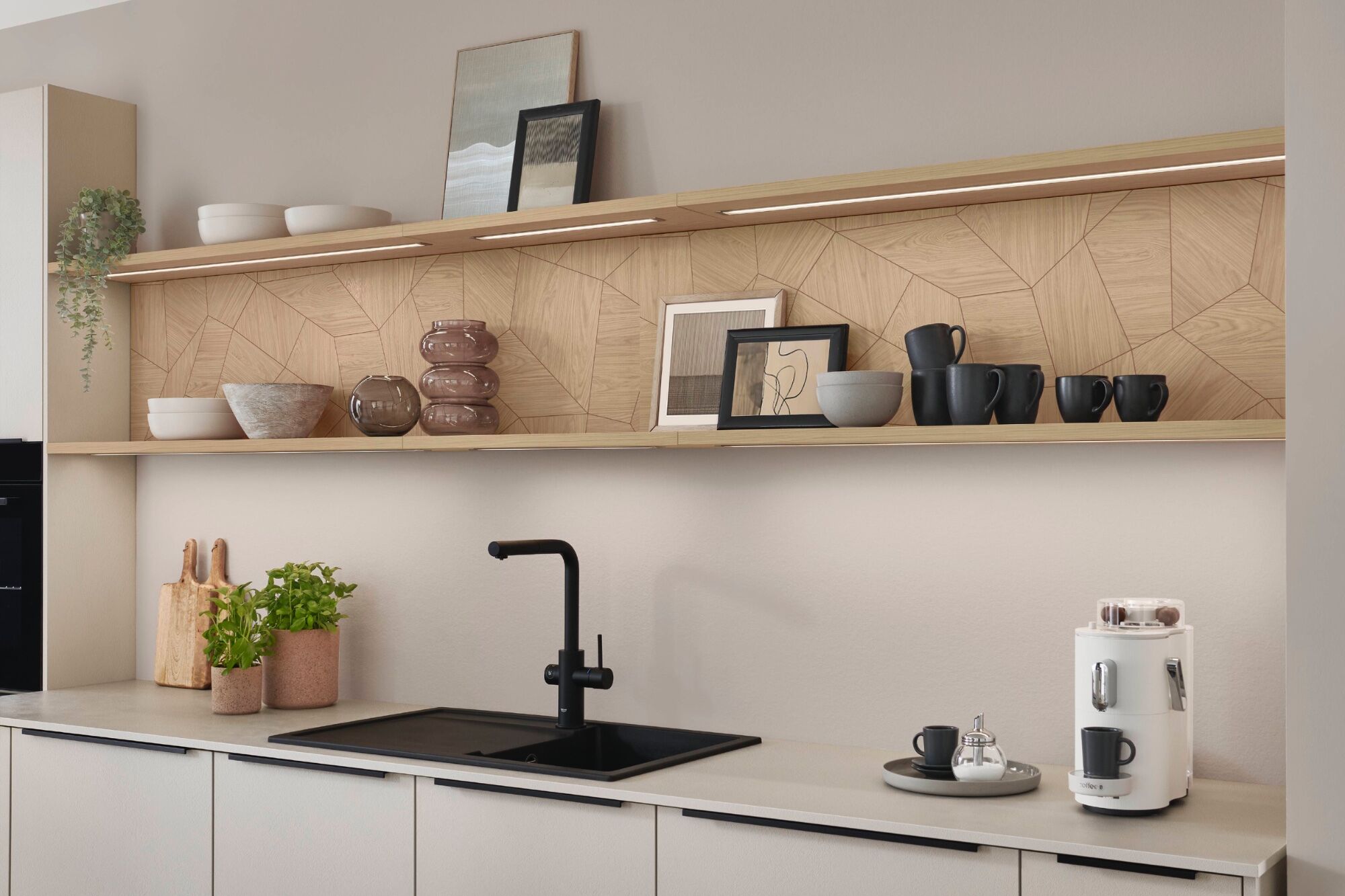 Nobilia-Look-Designkueche-Sand-strukturiert-wohnlich